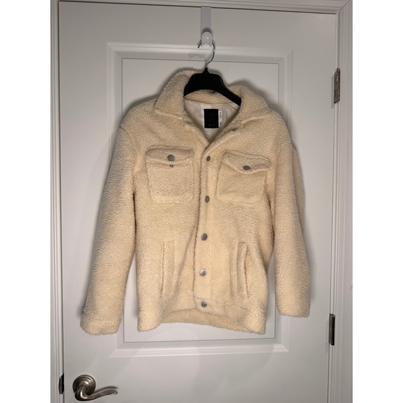 Original Use Sherpa Teddy Jacket – Cream – Size XS - Picture 2 of 7